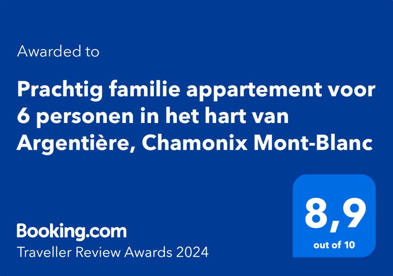 Prachtig Familie Appartement Voor 6 Personen In Het Hart Van Argentiere, Chamonix Mont-Blanc Екстериор снимка