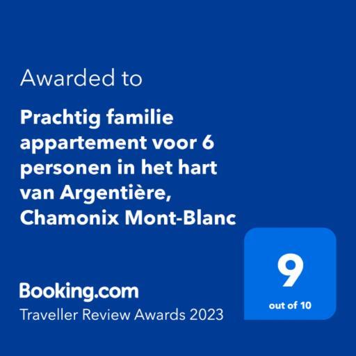 Prachtig Familie Appartement Voor 6 Personen In Het Hart Van Argentiere, Chamonix Mont-Blanc Екстериор снимка